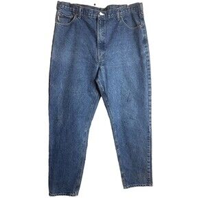 Carhartt blue jeans b17 dst relaxed fit pants size 42 x 34